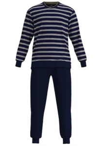 Götzburg heren pyjama 452348 blauw