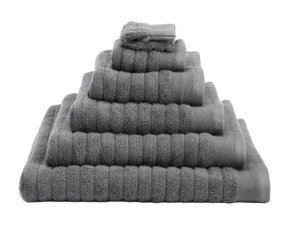 Heckettlane badtextiel Prestige classic antraciet