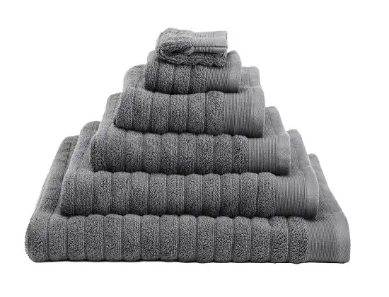 Heckettlane badtextiel Prestige classic antraciet