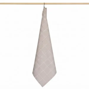 Jorzolino theedoek Check XL sand