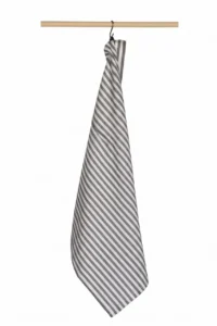 Jorzolino theedoek Stripe grey