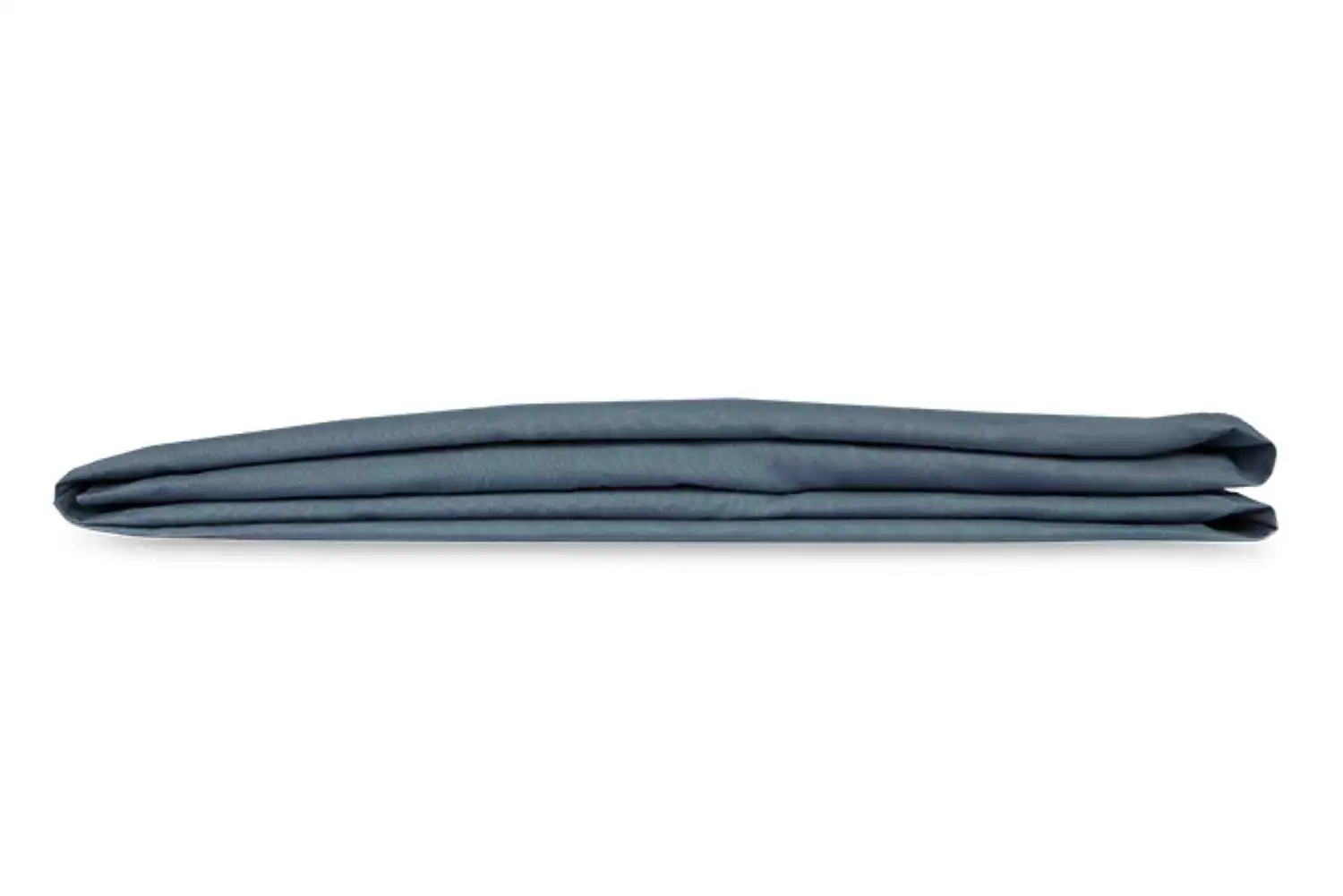 Kayori bio-katoen topper hoeslaken perkal (blauw)