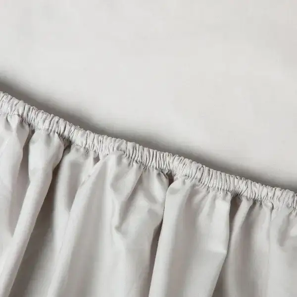 Kayori topper hoeslaken Kai katoen - wit