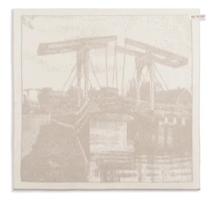 Knit Factory keukendoek brug ecru-linnen