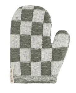 Knit Factory ovenwant Block ecru-khaki