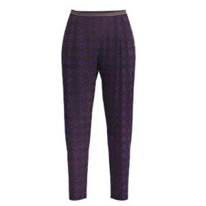 Mey dames broek Geometric Fade electric purple - L