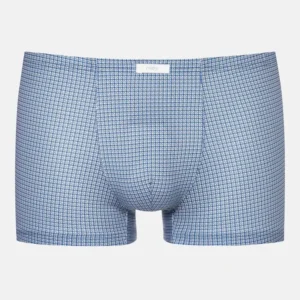 Mey heren shorty Houndstooth blue - 7 (XL)