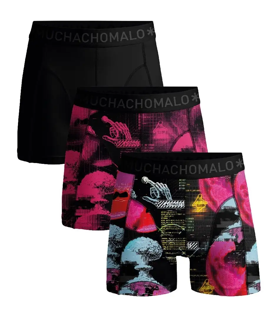 MuchachoMalo boxershort BINARY 3-pack - 8 (XXL)