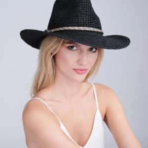 Pia Rossini Marleigh hoed black