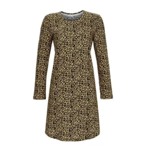 Ringella dames nachthemd Animal 5511002 toffee