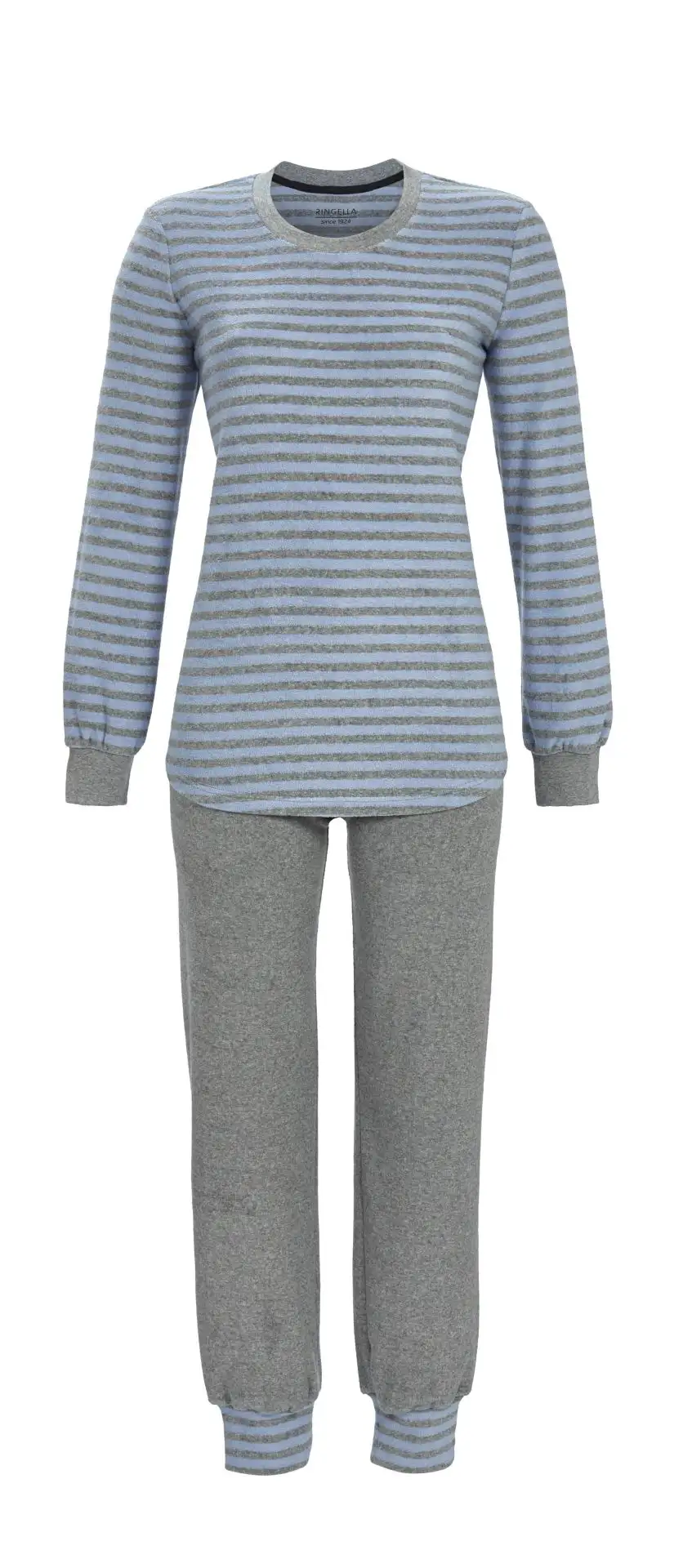 Ringella dames pyjama badstof 5518230 baby blue - 46