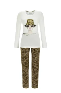 Ringella dames pyjama Eyecatcher 5511201 champagner