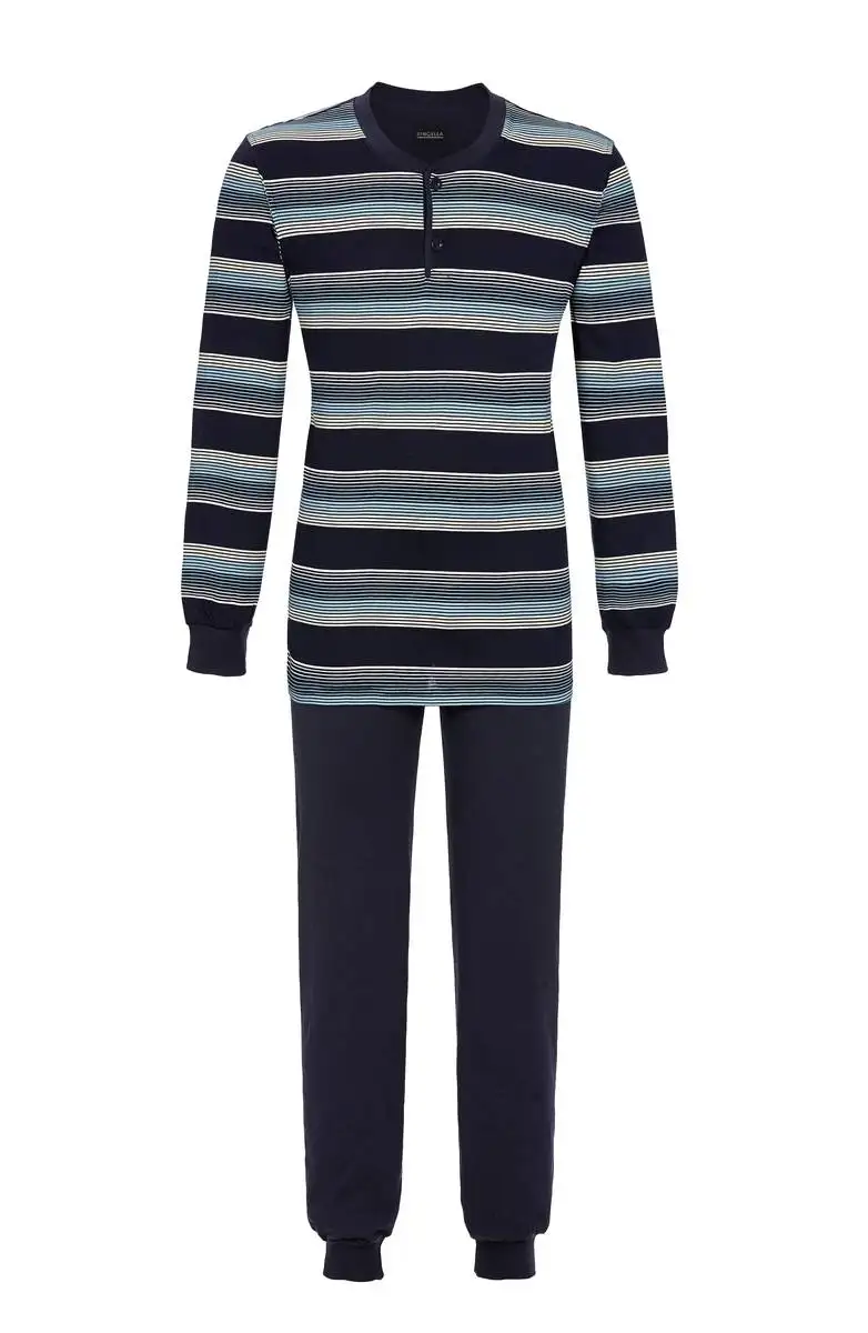 Ringella heren pyjama mykonos interlock 4541211 - 56
