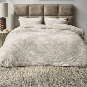 Riviera Maison dekbedovertrek Botanica sand - 1-persoons 140x200/220cm + 1 sloop