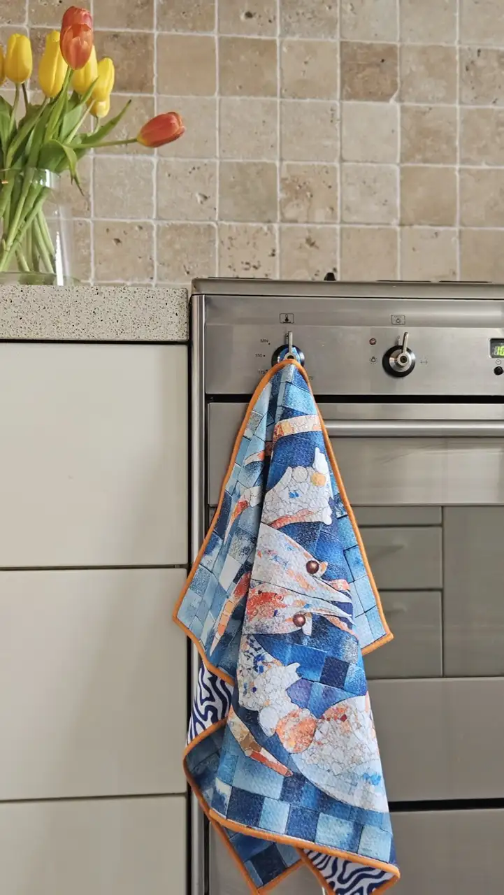 SooBluu theedoek of keukendoek BISQ 50x70cm - Afbeelding 2