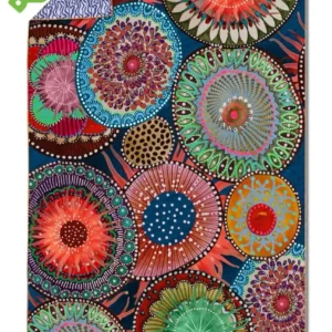 SooBluu reishanddoek Anemon 100x160cm