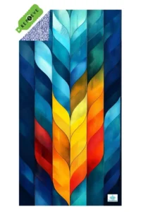 SooBluu reishanddoek XL Flame 100x190cm