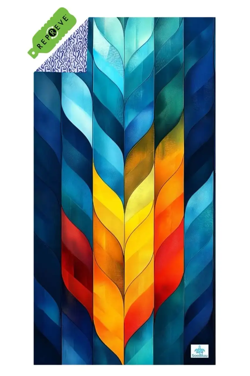 SooBluu reishanddoek XL Flame 100x190cm