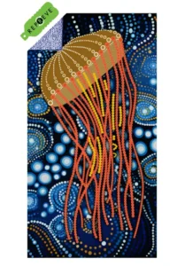 SooBluu reishanddoek XL Jelly 100x190cm