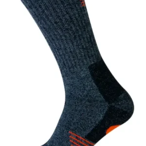 Stapp dames en herensok Bamboo (grijs-oranje, 28400)