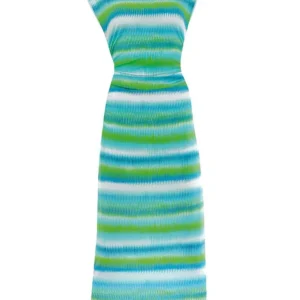 Sunflair dames zomer jurk 73309 turquoise
