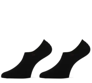 Teckel dames en heren footies 3-pack zwart