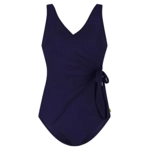 Ten Cate badpak v-neck padded ink blue - 38