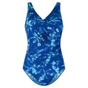 Ten Cate badpak v-neck soft cup water flowers - 46