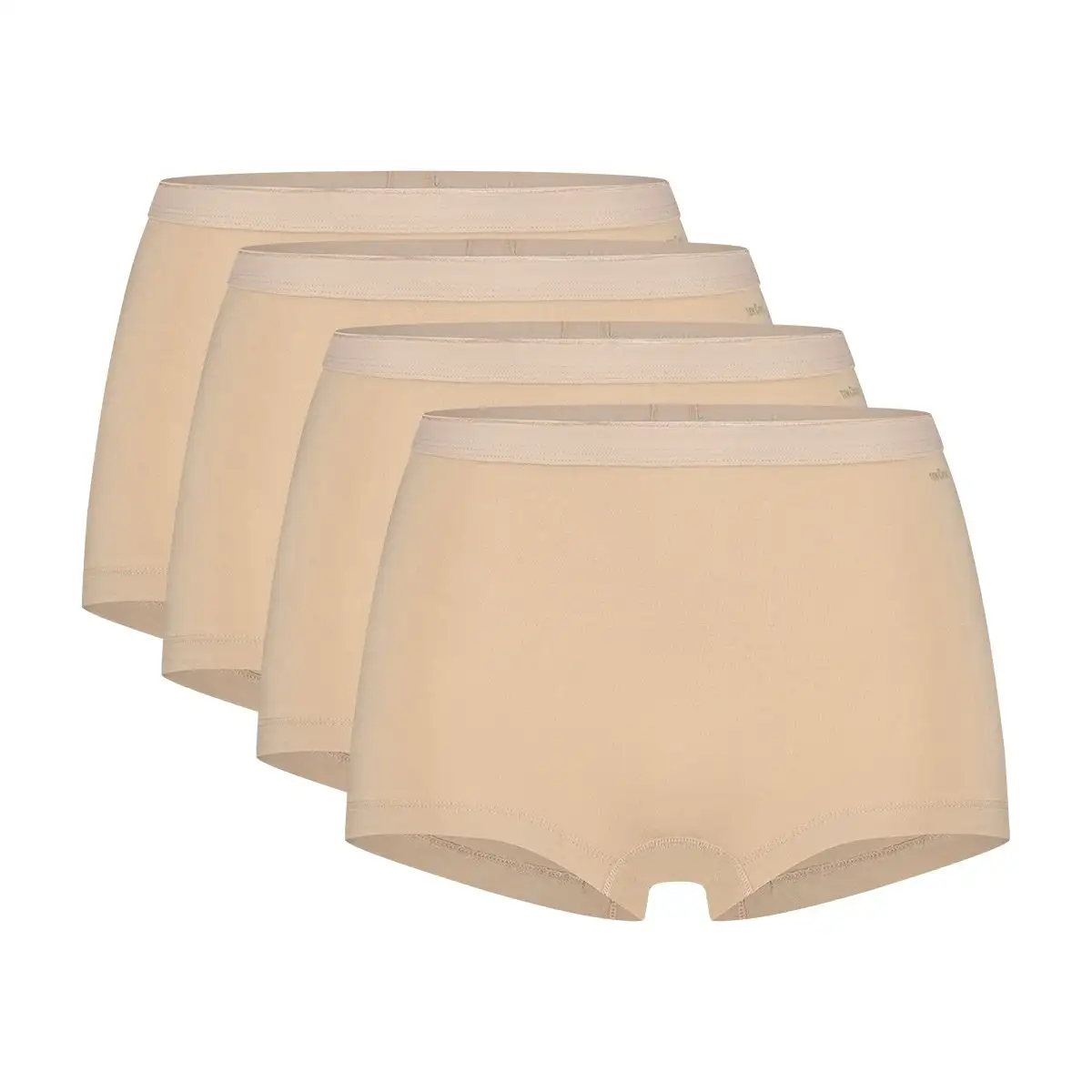 Ten Cate Basics women shorts organic 4-pack beige