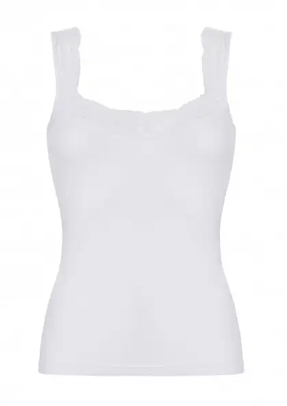 Ten Cate Basics women singlet lace (white)