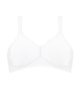 Triumph Modern Soft+Cotton N BH (zonder beugel, wit)