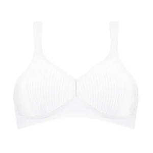 Triumph Modern Soft+Cotton N BH (zonder beugel, wit)