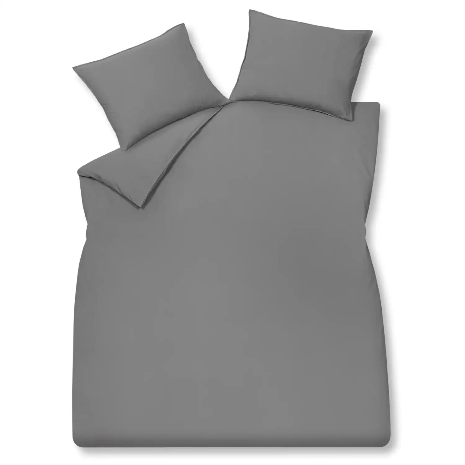 Vandyck dekbedovertrek Washed Cotton (grey)