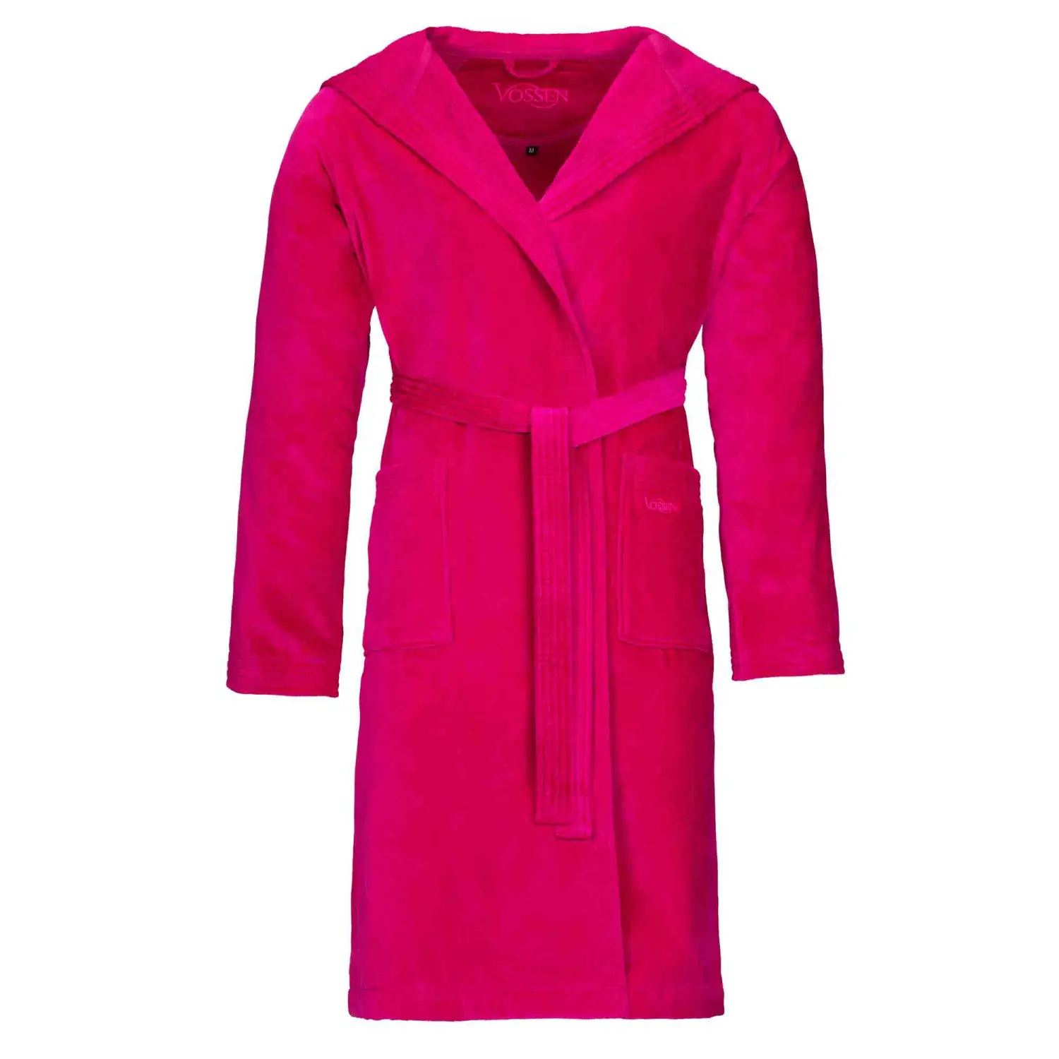 Vossen unisex badjas Texas (cranberry) - Afbeelding 4