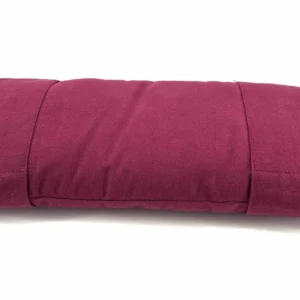 ZENZES® meditatiebank kussen katoen 48x20cm paars