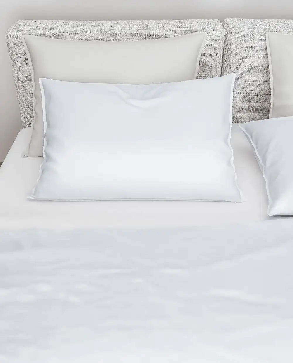 Zo! Home dekbedovertrek Satinado Solid (satijn, white) - Afbeelding 2