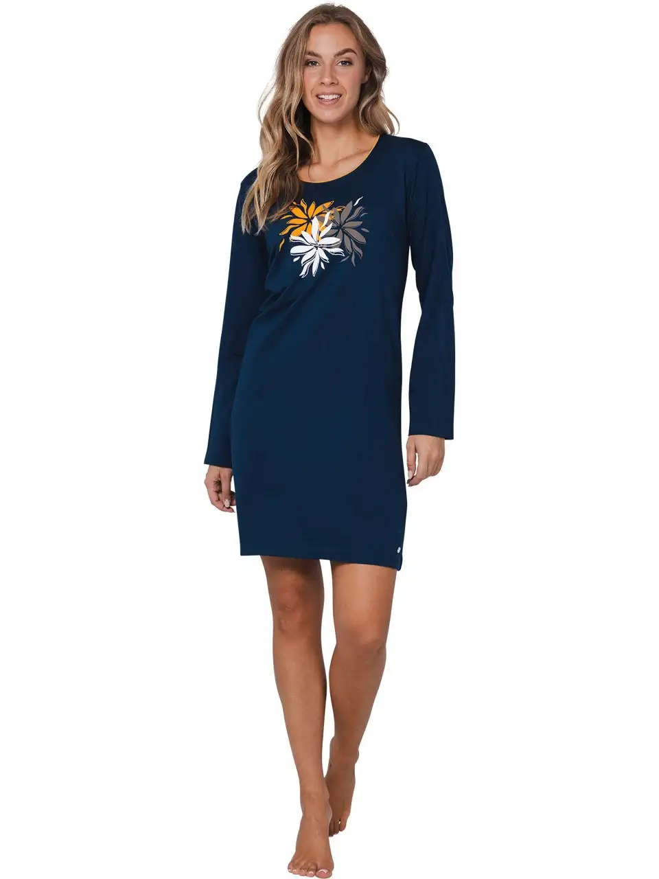 Pastunette dames nachthemd 111252-118-1 dark blue - Afbeelding 4