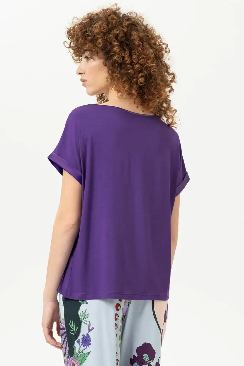 Mey dames t-shirt Pure Chic electric purple - Afbeelding 3