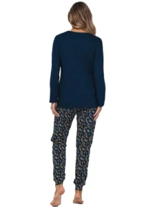 Pastunette dames pyjama 121252-118-1 dark blue