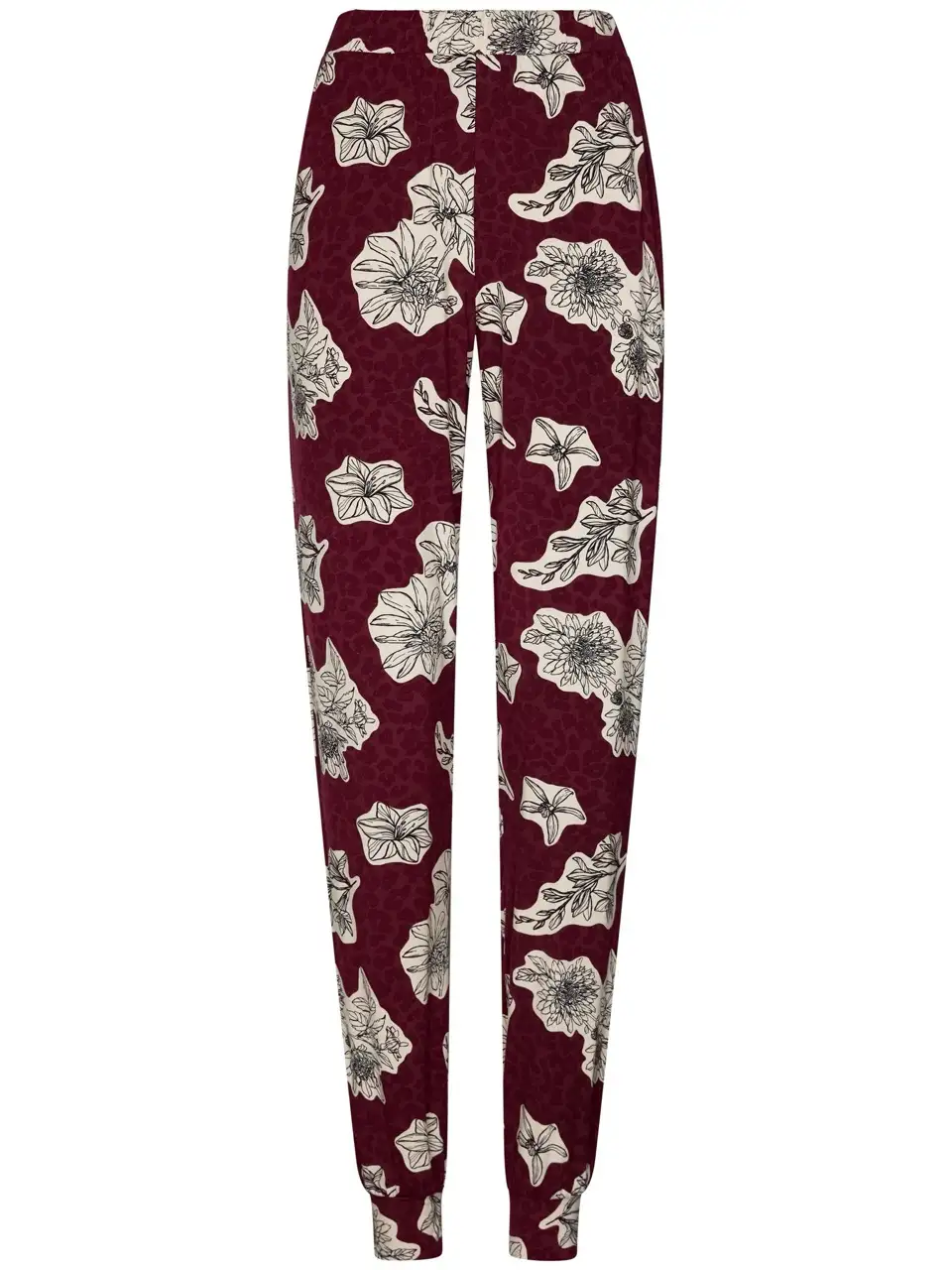 Pastunette dames pyjama 121252-210-2 dark red - Afbeelding 8