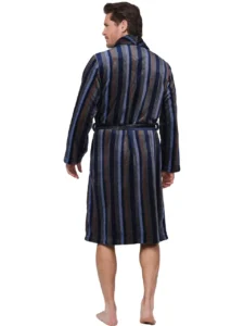 Pastunette heren badjas 172252-500-1 dark blue