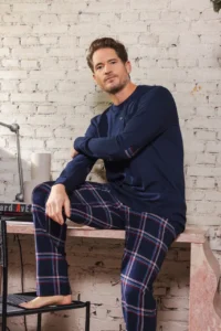 Pastunette heren pyjama dark blue 23242-618-4