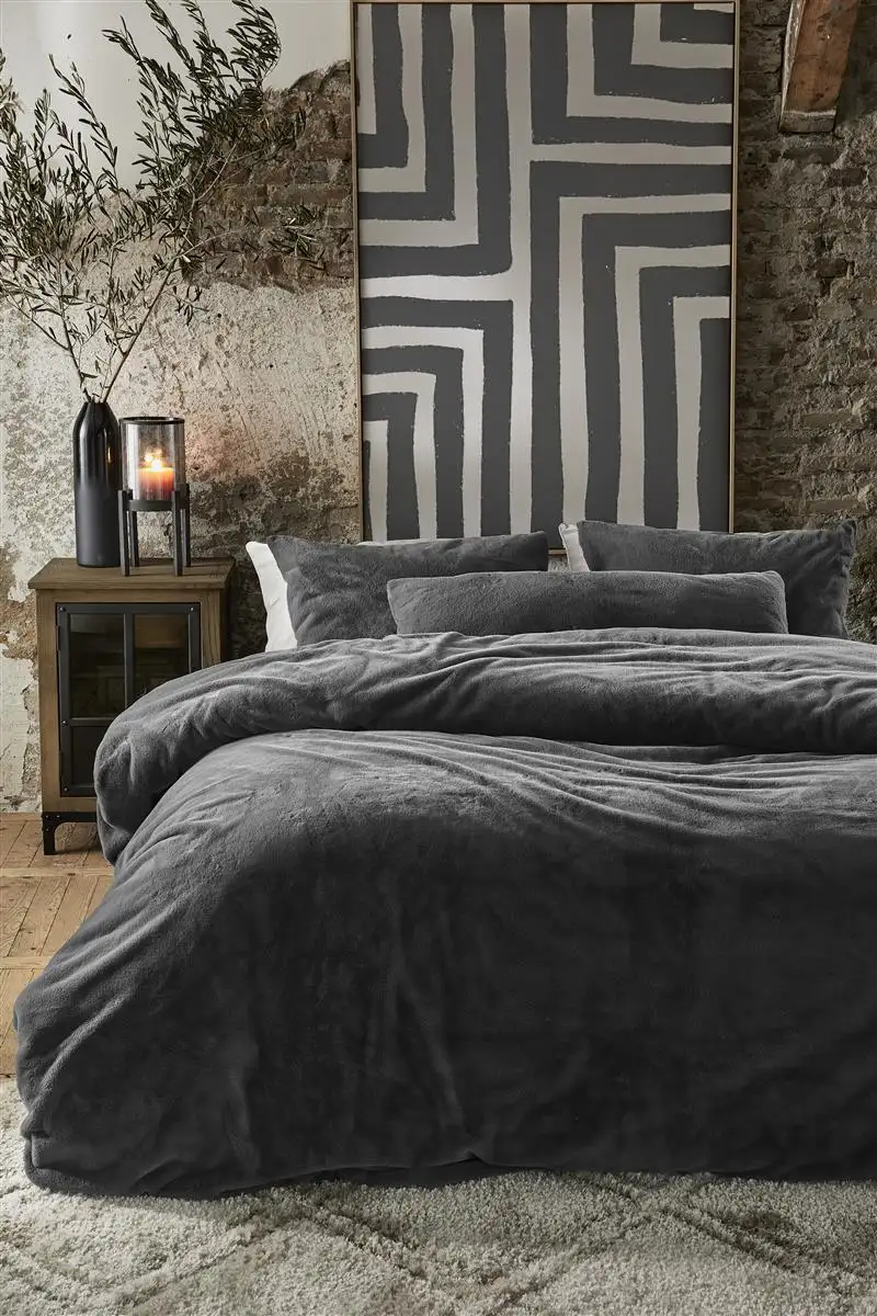 Riviera Maison dekbedovertrek Tendre grey - Afbeelding 2