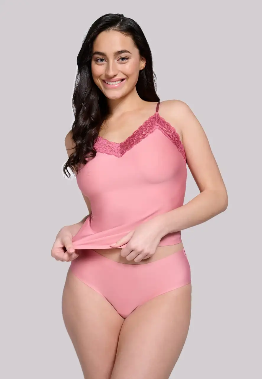 Ten Cate Secrets dames hipster slip lace rose pink - Afbeelding 3