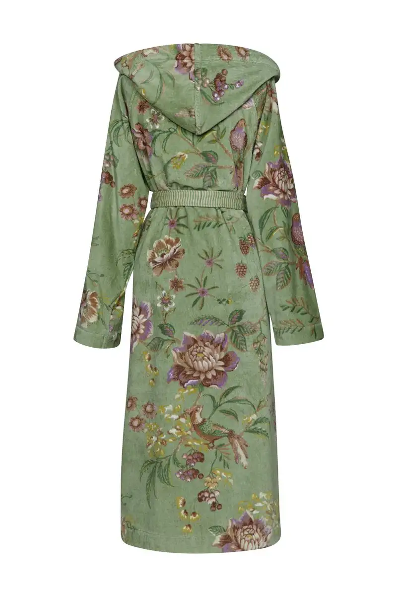 PiP Studio badjas Secret Garden green - S - Afbeelding 2