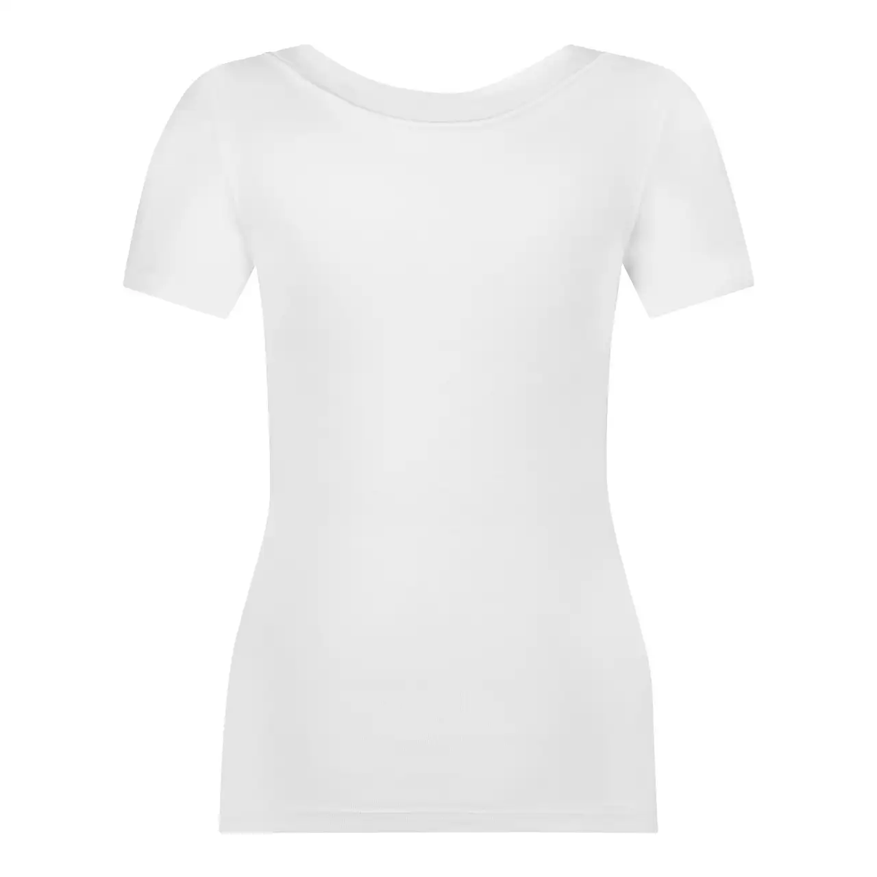 Ten Cate Basics women t-shirt (white) - Afbeelding 2
