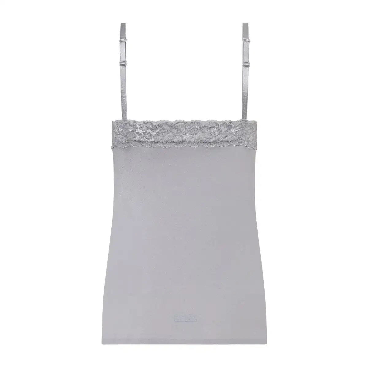 Ten Cate Secrets dames spaghetti Lace top kant silver shimmer - Afbeelding 2