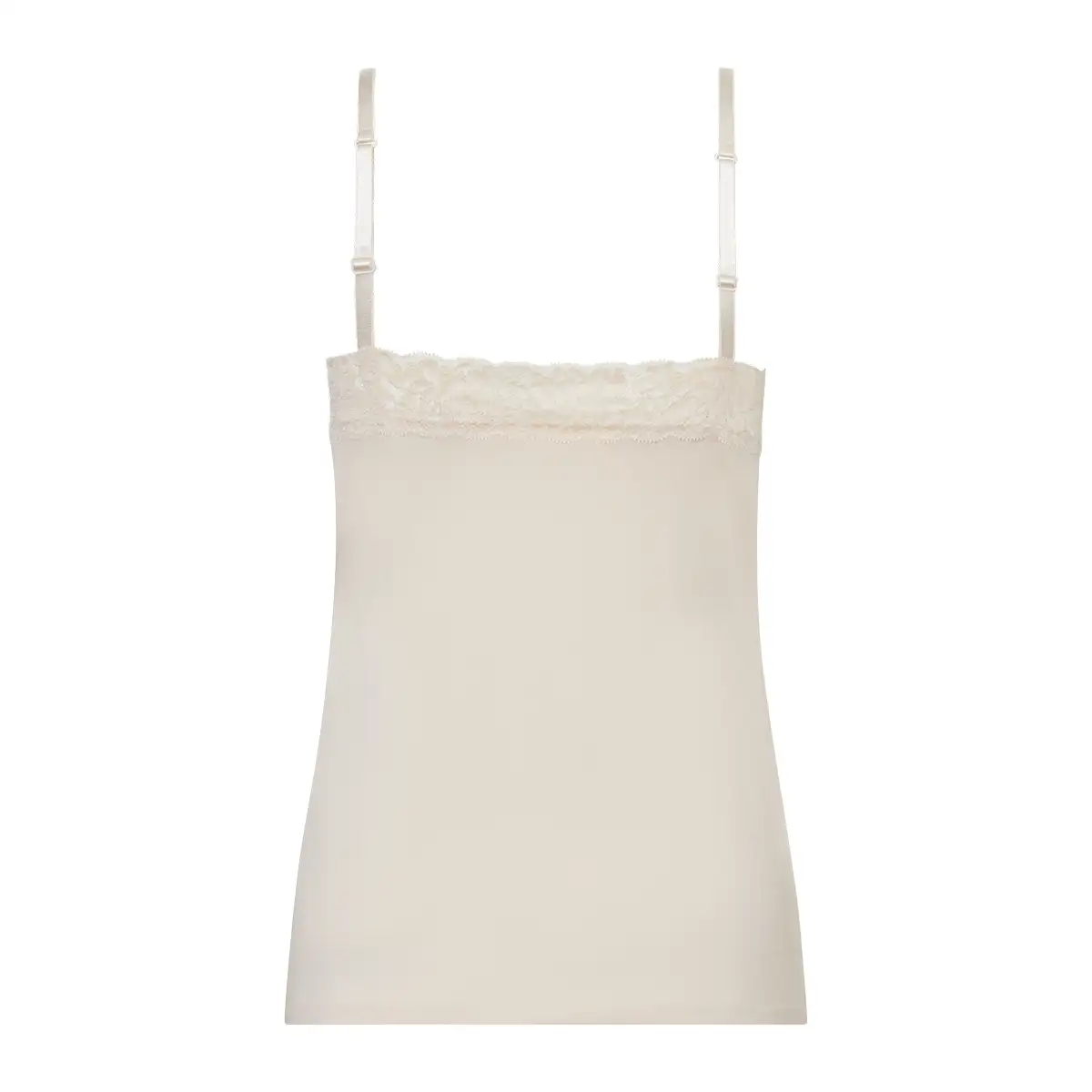 Ten Cate Secrets dames spaghetti Lace top kant shiny almond - Afbeelding 2