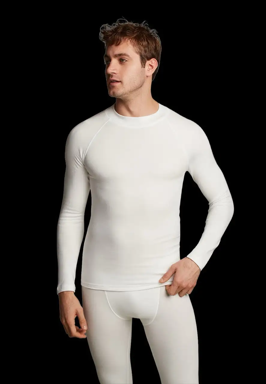 Ten Cate Thermo Men shirt lange mouw white - Afbeelding 3