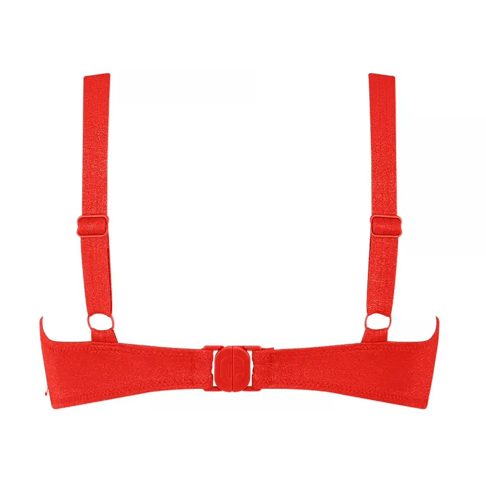 Ten Cate bikini top removable padding red orange - Afbeelding 2